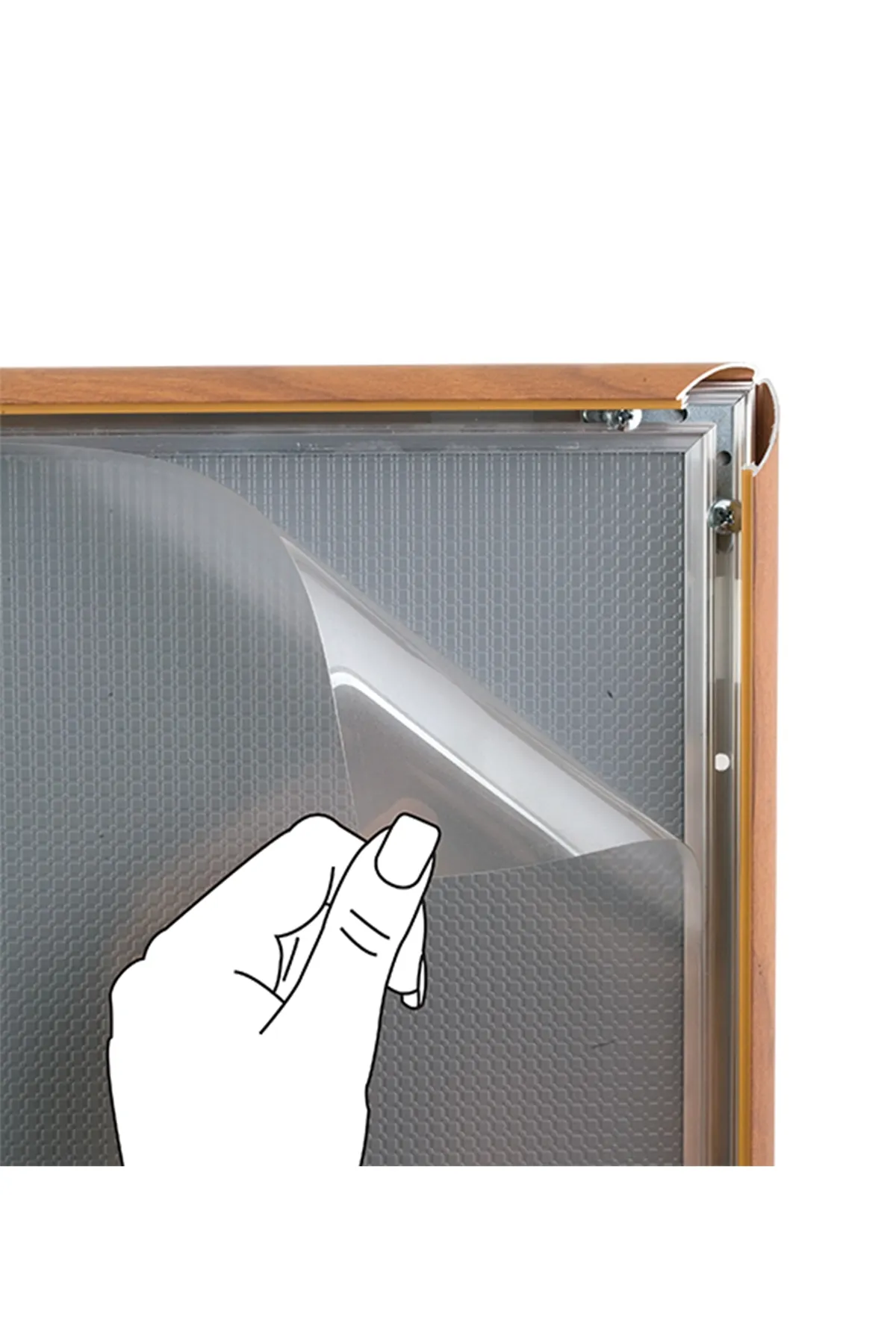 25 mm Wood Veneer Snap Frame – 2